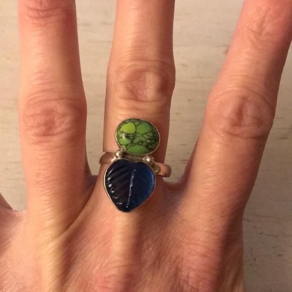 Sterling silver ring size 9 - Picture 1 of 2